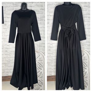 Metamorphosis Girl Long Sleeve Black Dress With Pockets XL 1X